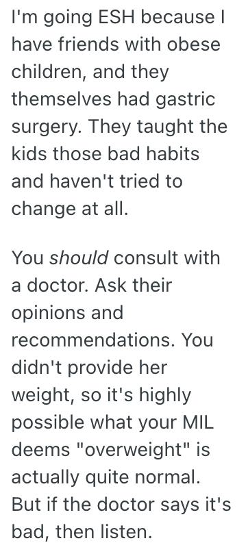 Screenshot 2025 07 08 at 8.32.26 AM She Got Tired Of Her Mother in Law Making Comments About Her Daughters Weight, So She Told Her To Knock It Off